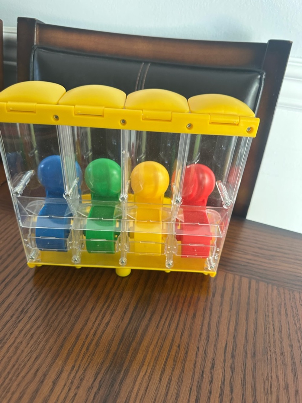 M&M'S Four-Color Candy Dispenser - Red Yellow Green Blue - Picture 3 of 4